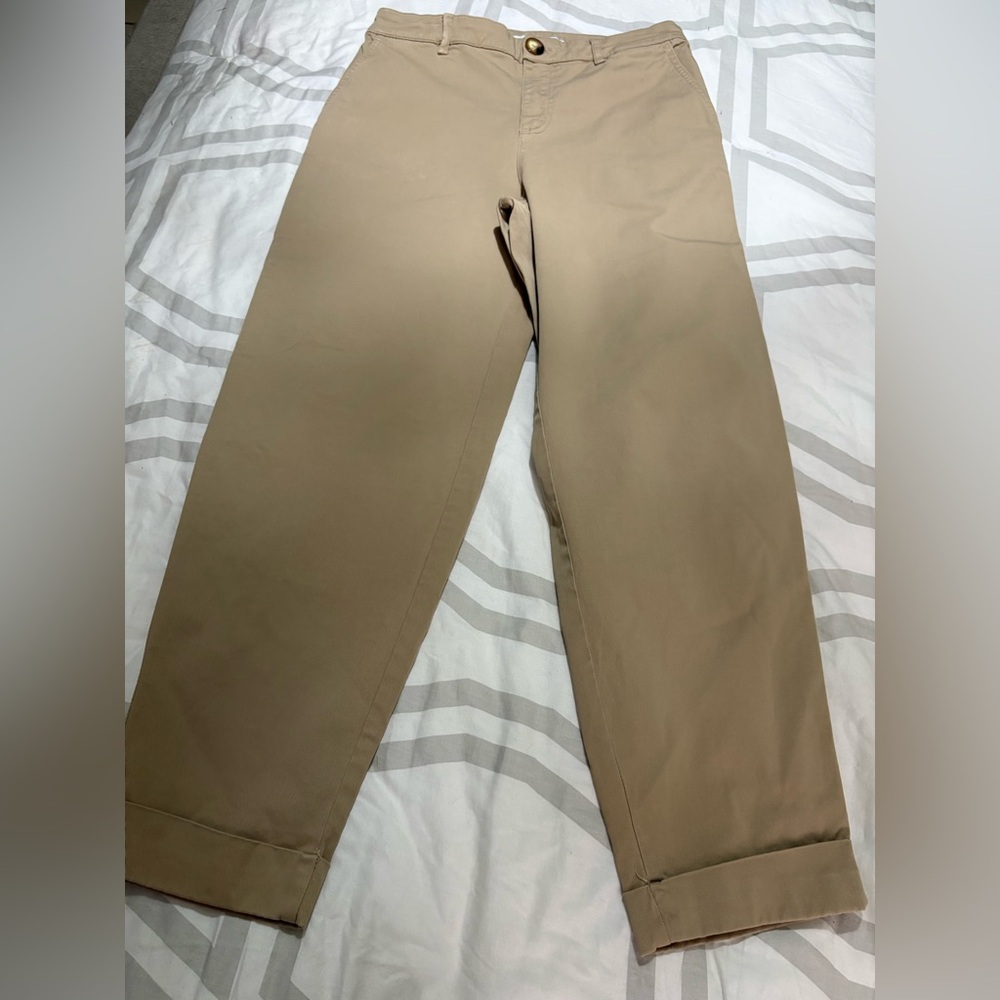 Bundle 3 for $15. Zara Beige Flare Pants. Size 4.